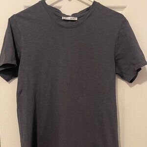 American Giant Women's 100% Cotton Gray T-Shirt M